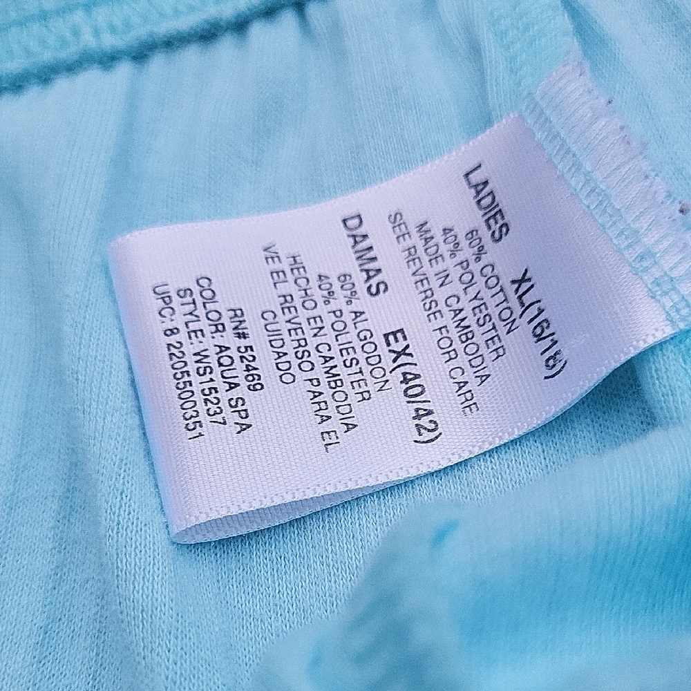 Light Blue Casual Shorts Like New. - Picture 5 of 6